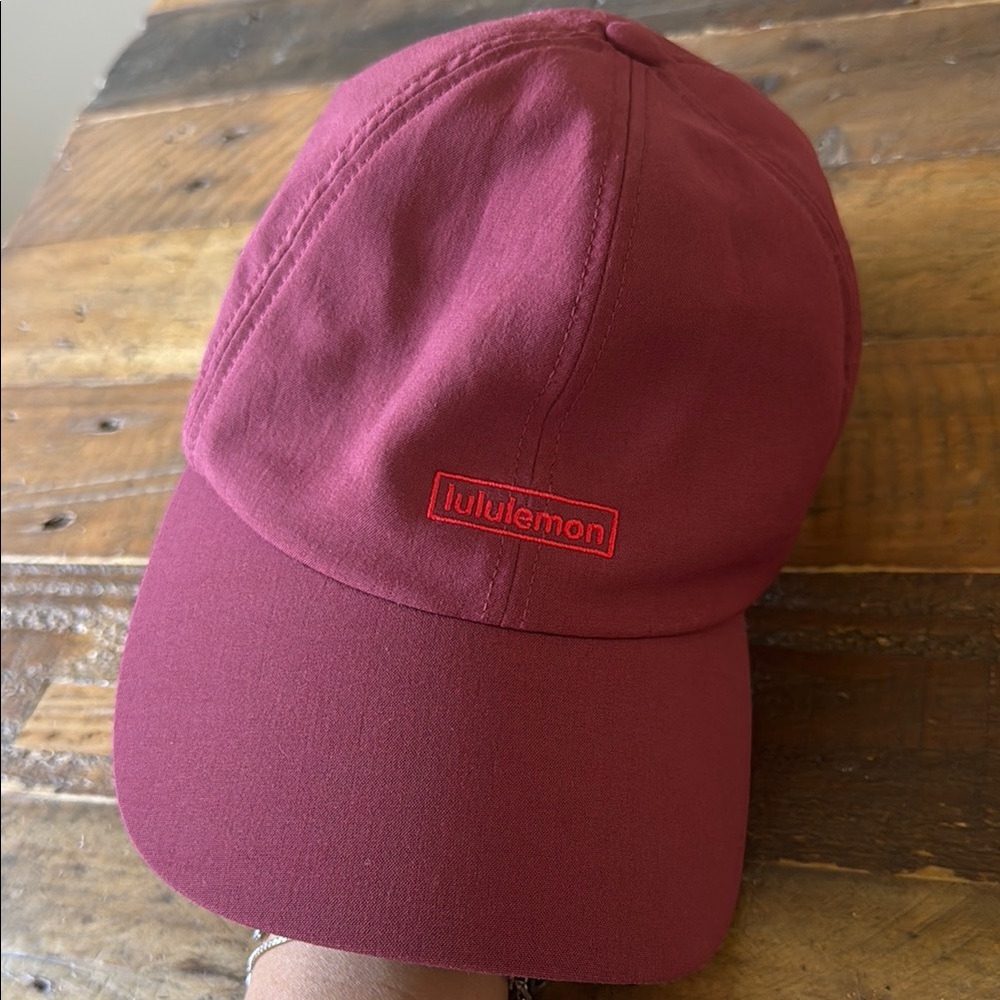 Lululemon Burgundy Cap
